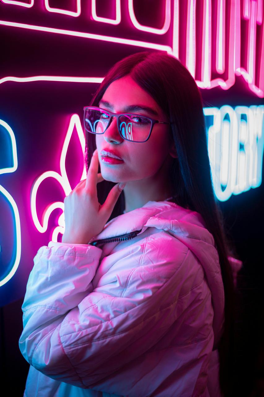 Bar neon sign install 50