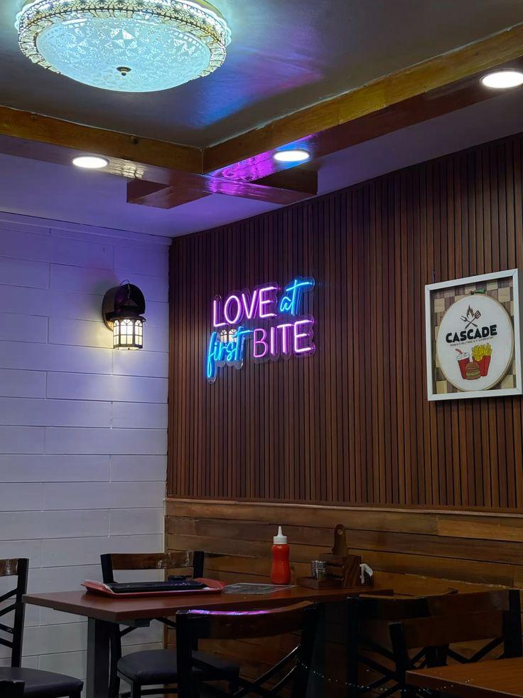 Custom Cafe Logo neon sign