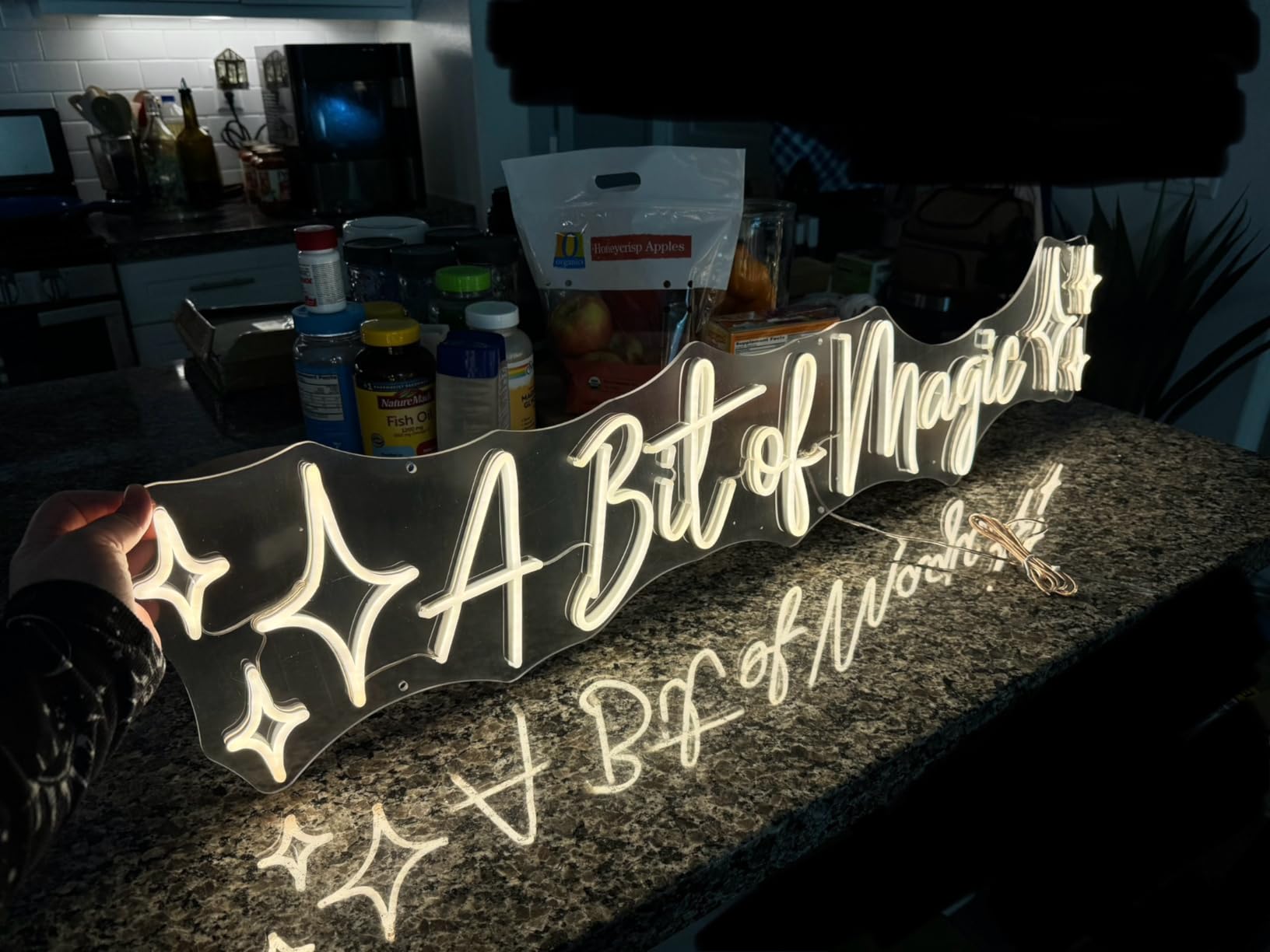 Sip Sip Repeat neon sign