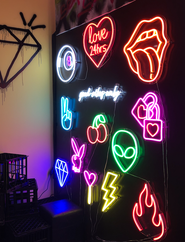 Brand Stage Header LED neon sign
