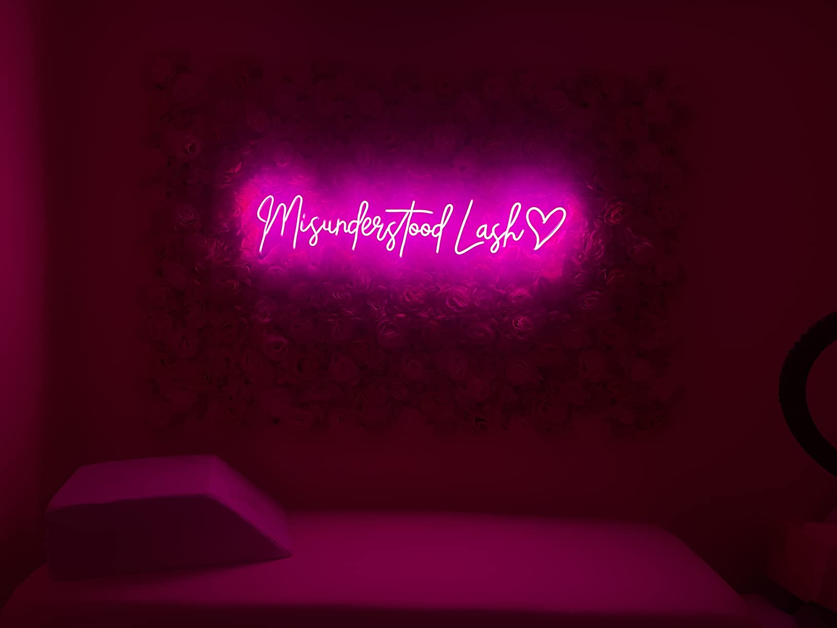 Events neon sign install 76