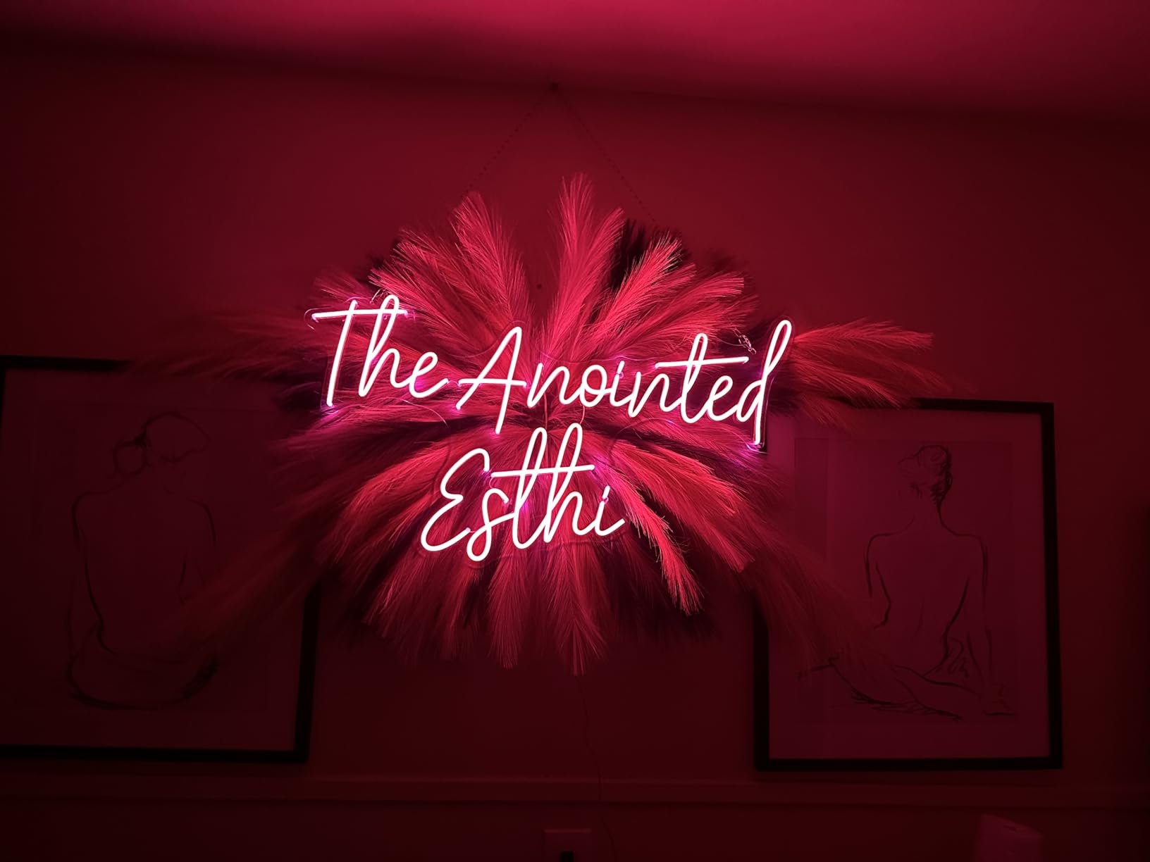 Events neon sign install 87