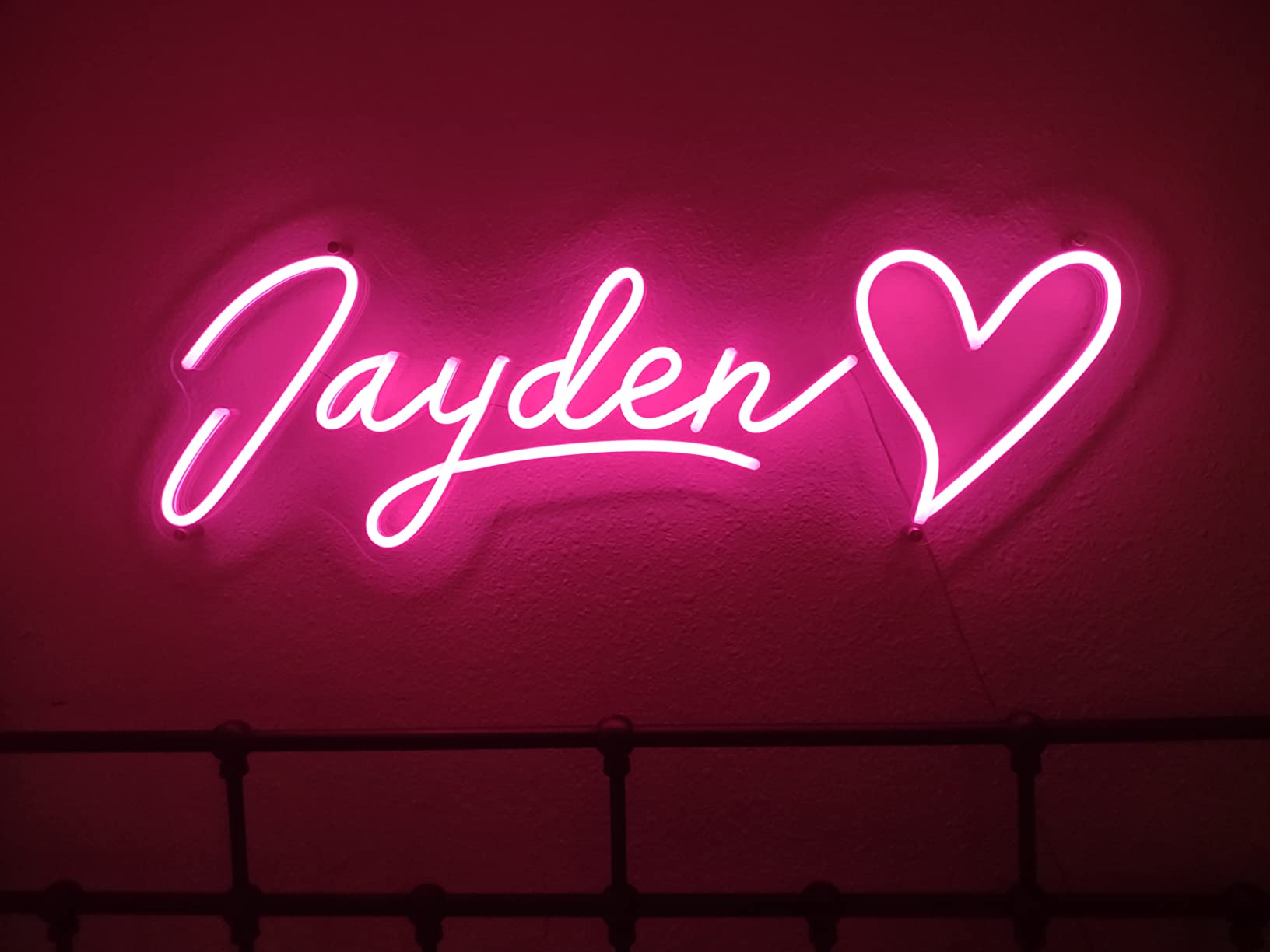 Events neon sign install 92