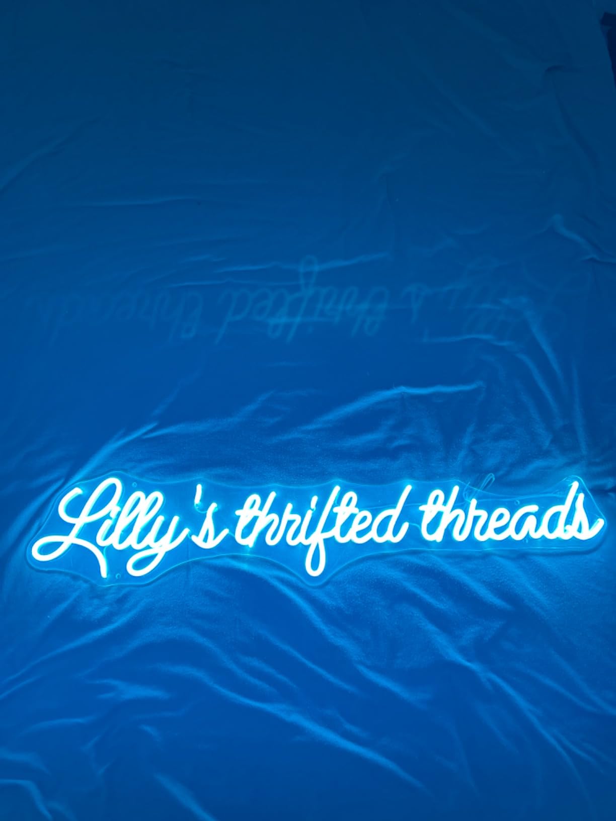 Events neon sign install 94