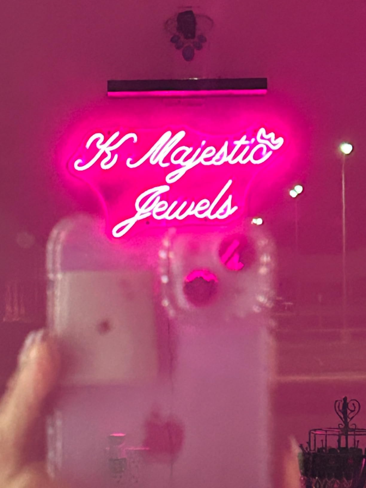 Events neon sign install 103
