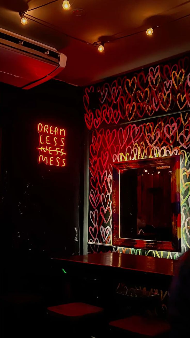 Events neon sign install 104