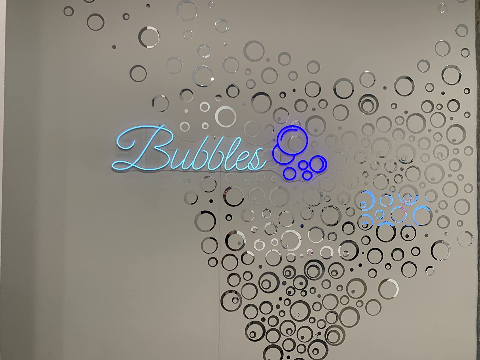 Events neon sign install 124