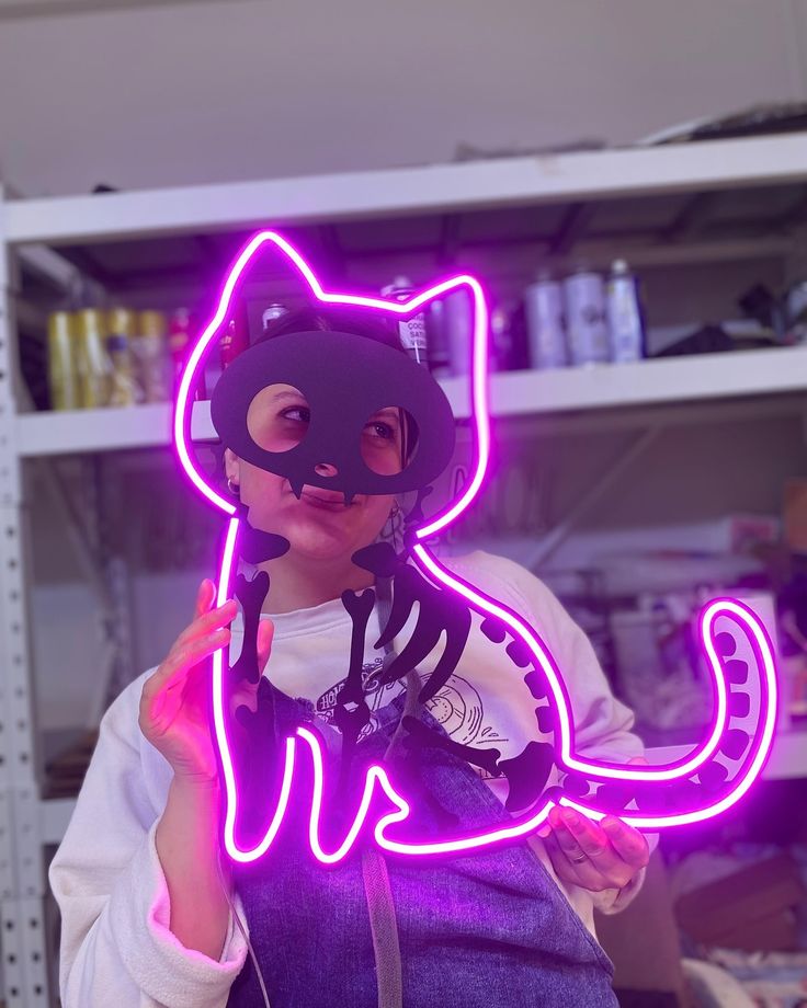 Events neon sign install 128