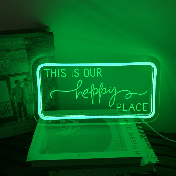 Events neon sign install 131
