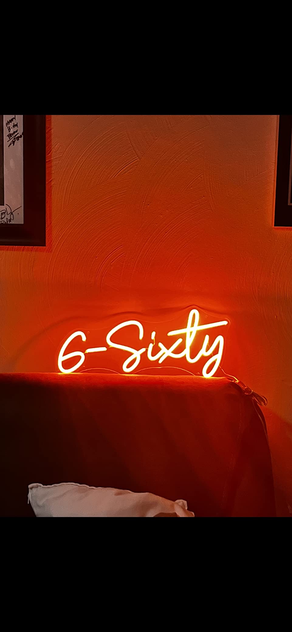 Gaming neon sign install 148