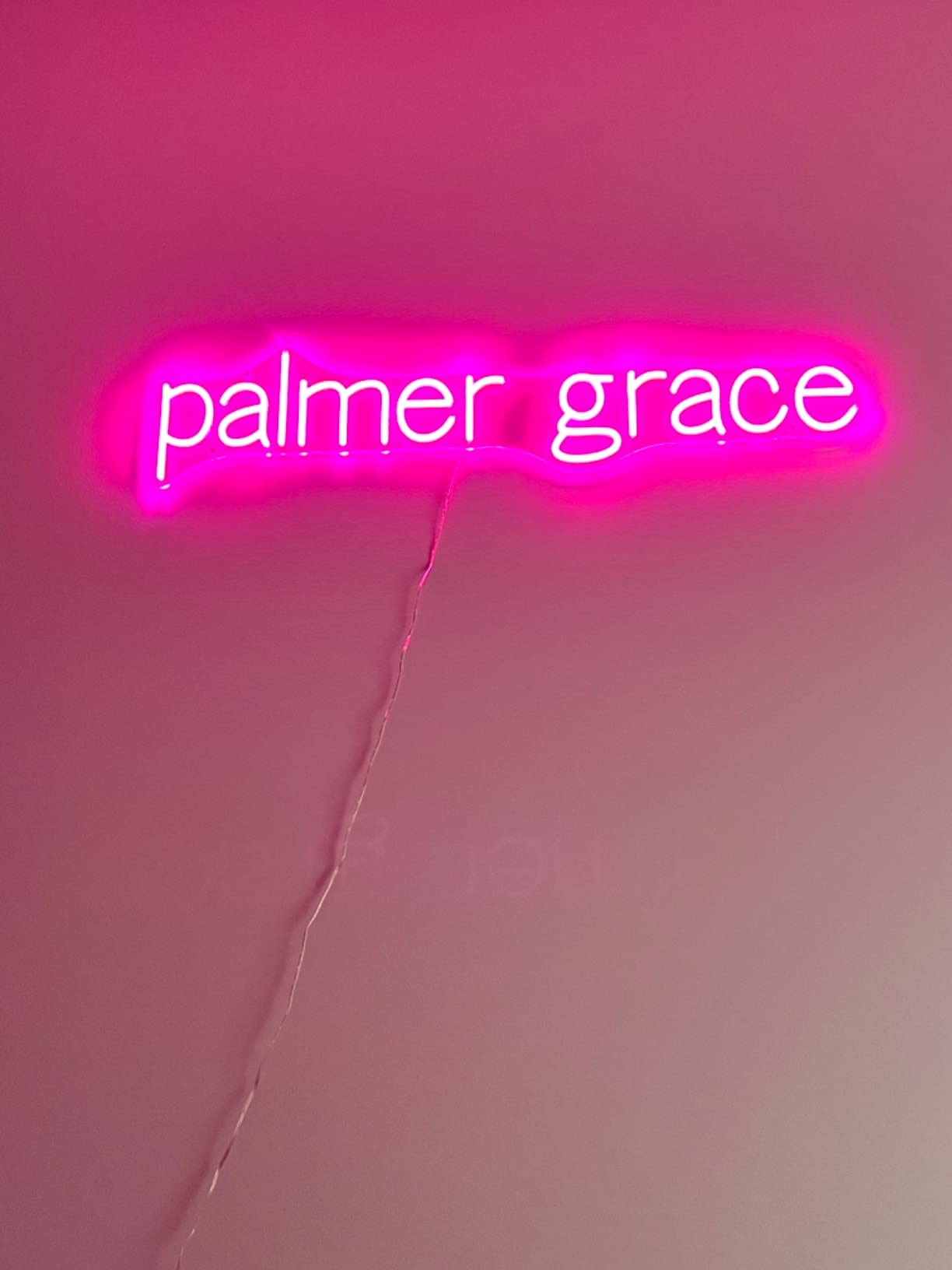 Gaming neon sign install 159