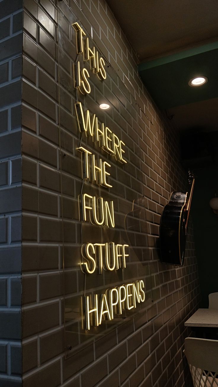 Open Kitchen Glow LED neon sign