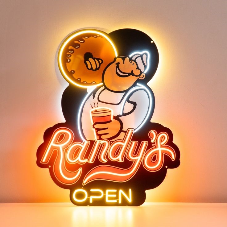 Restaurants neon sign install 170