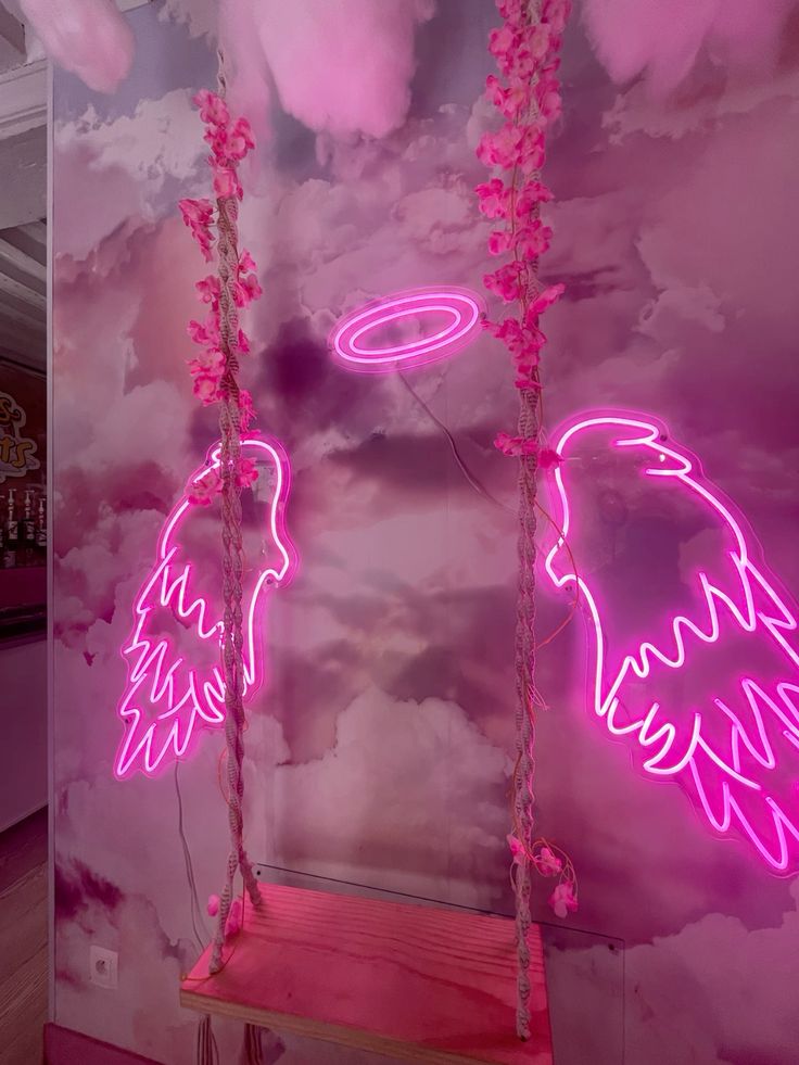 Wedding neon sign install 12