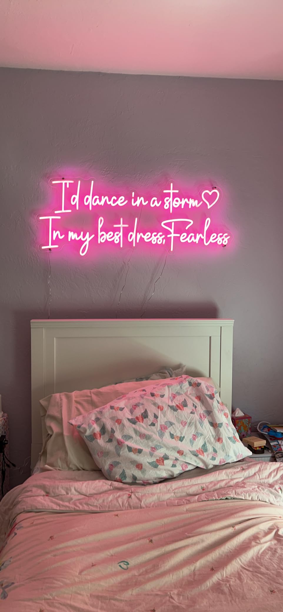 Wedding neon sign install 33