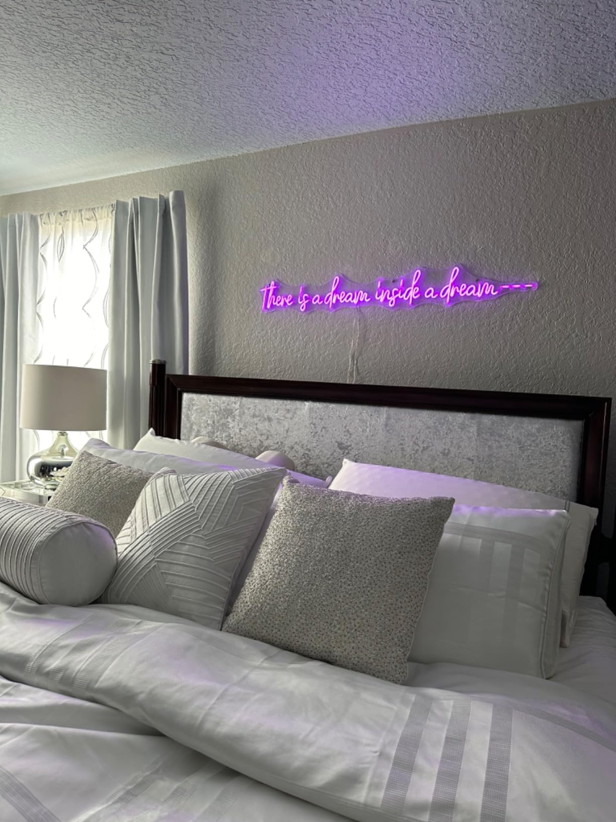 Wedding neon sign install 37