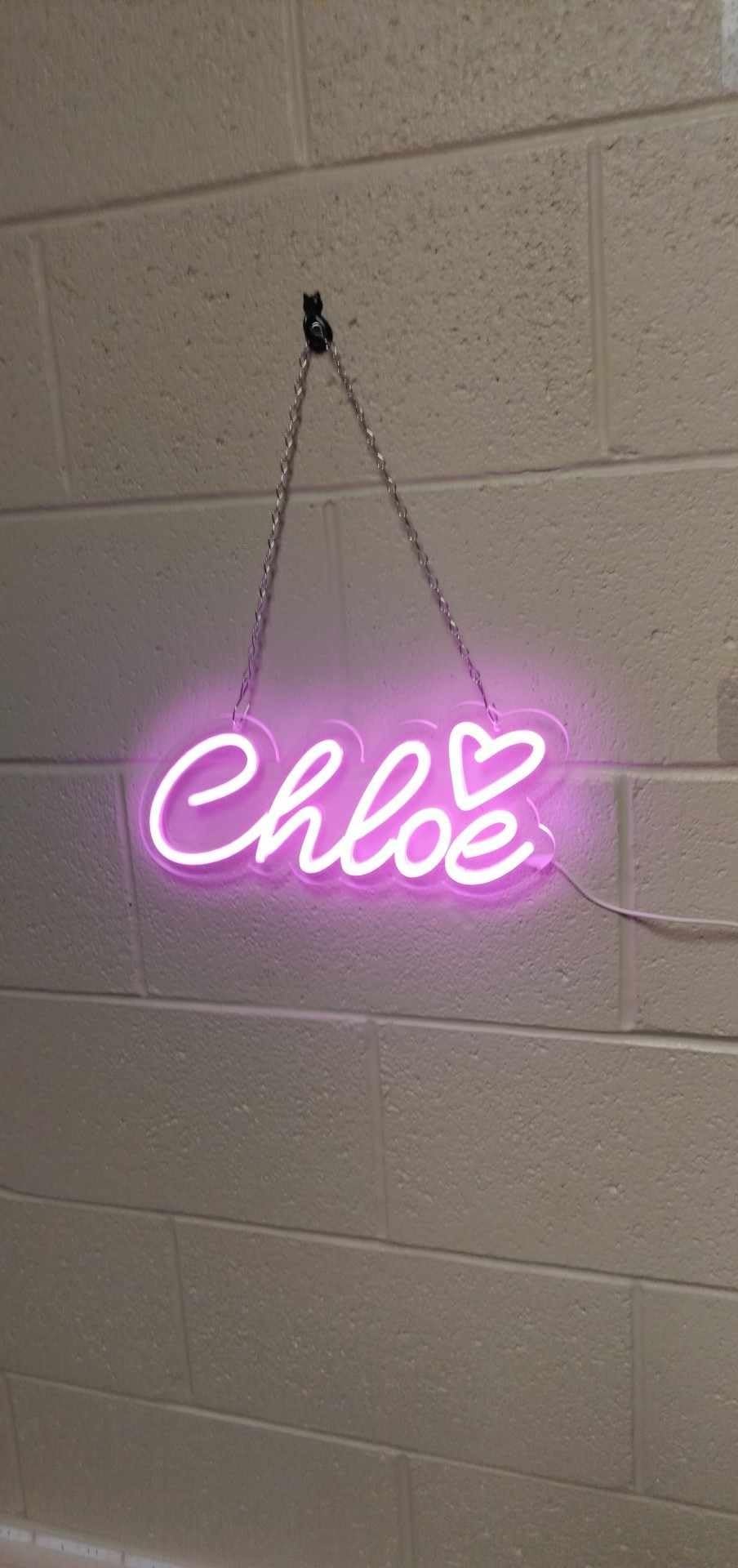 Custom Monogram Initials LED neon sign